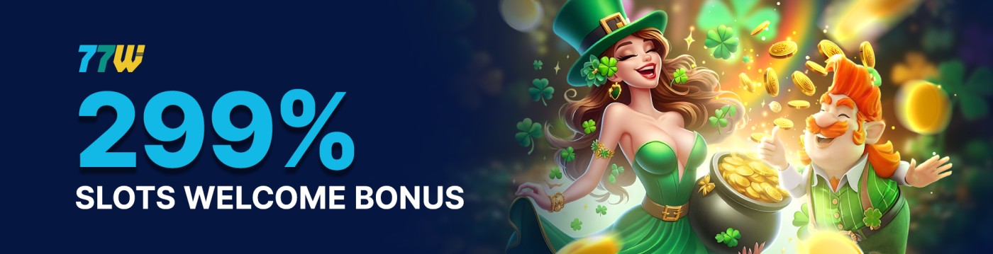 299% Slots Welcome Bonus